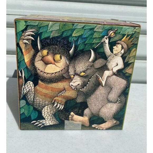 VTG 2001 Maurice Sendak 36 Piece WHERE THE WILD THINGS ARE Puzzle COMPLETE 16x16 - Picture 2 of 11